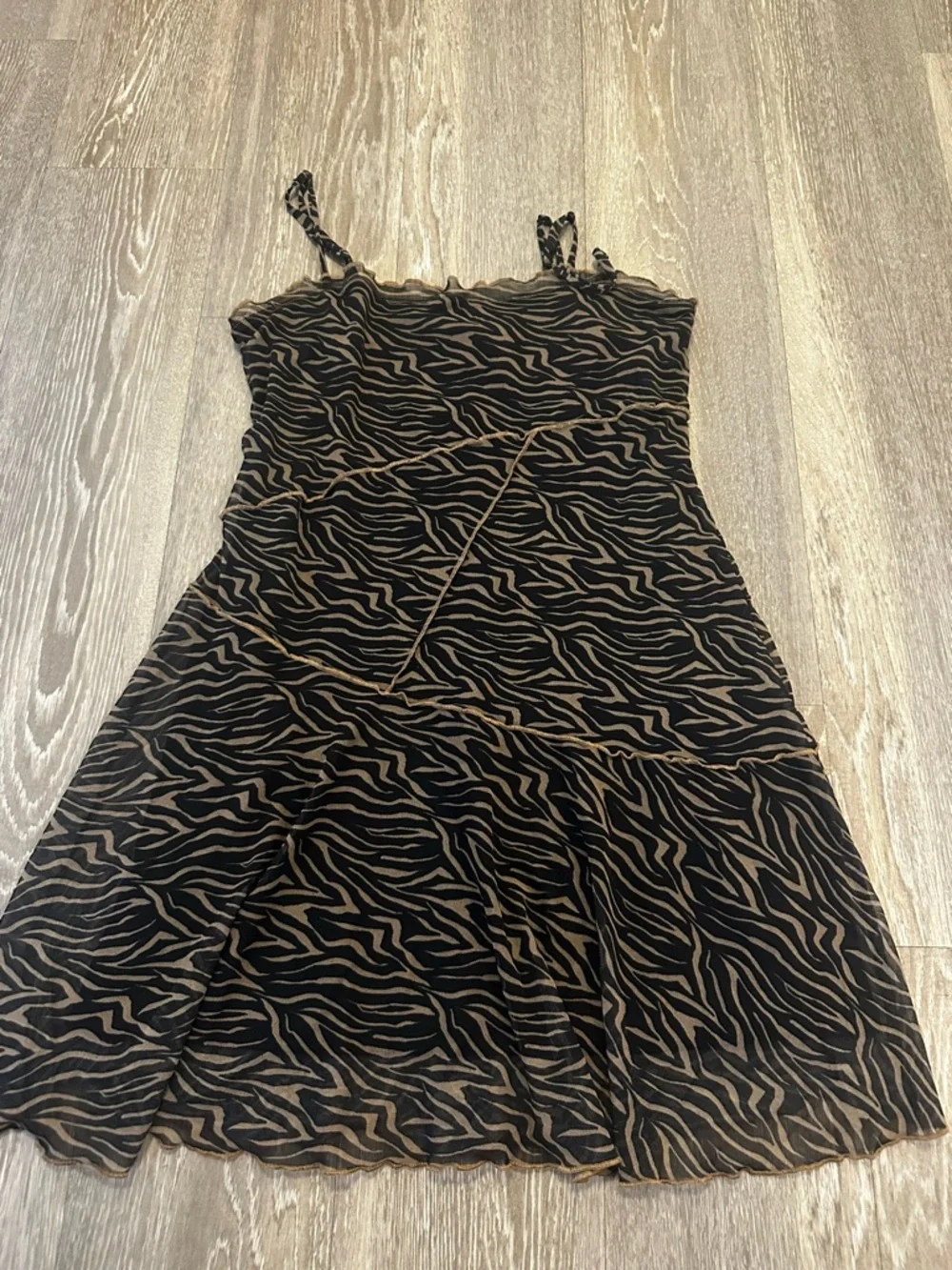 UO Moxie Mesh Slip Dress - Picture 2 of 3